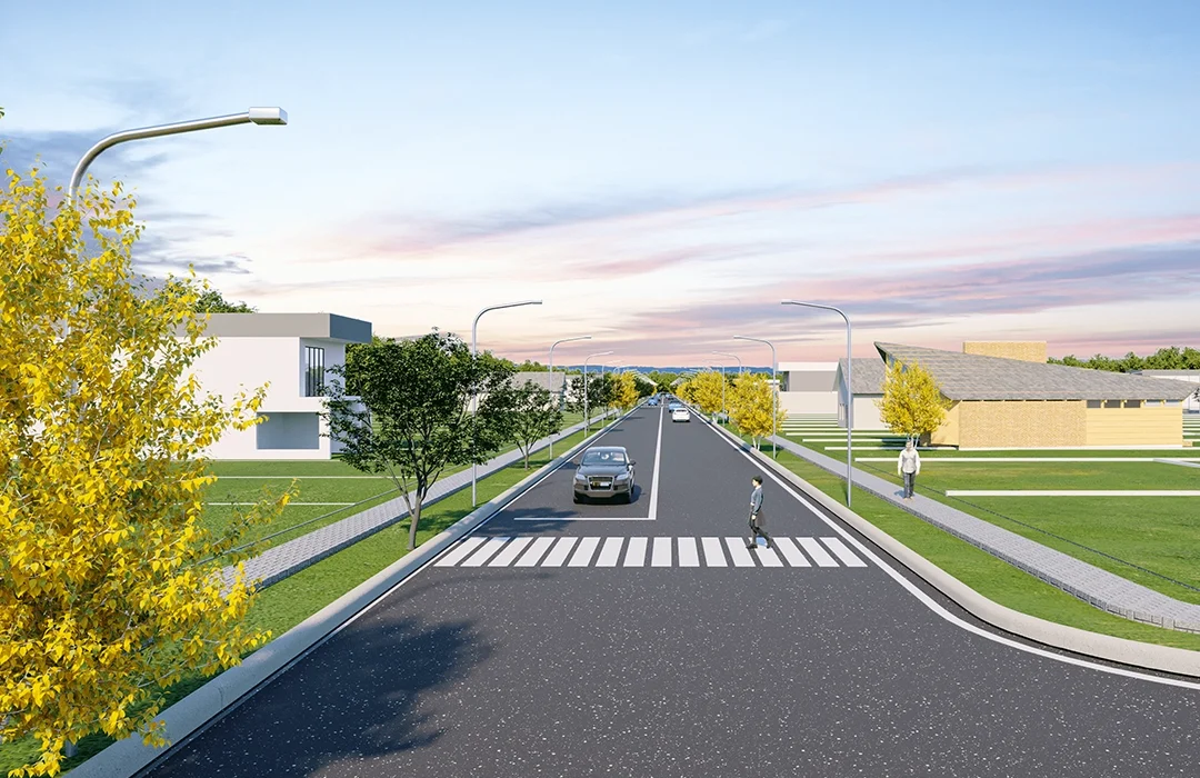 Rua Quinta da Boa Vista imagens de render