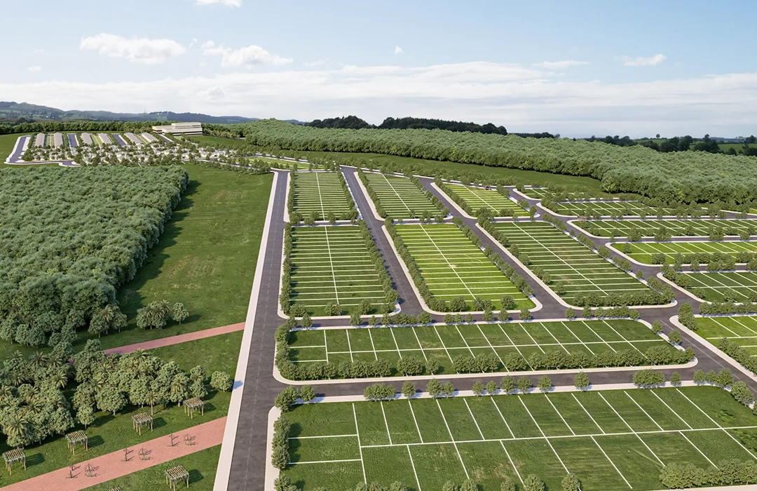 Ibiporã foto render vista aerea