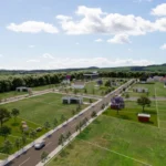 Parque da lua imagem renderizada vista aérea