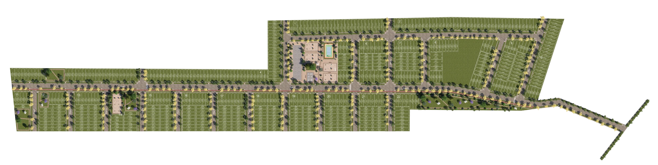 Quinta da baronesa imagem implantação