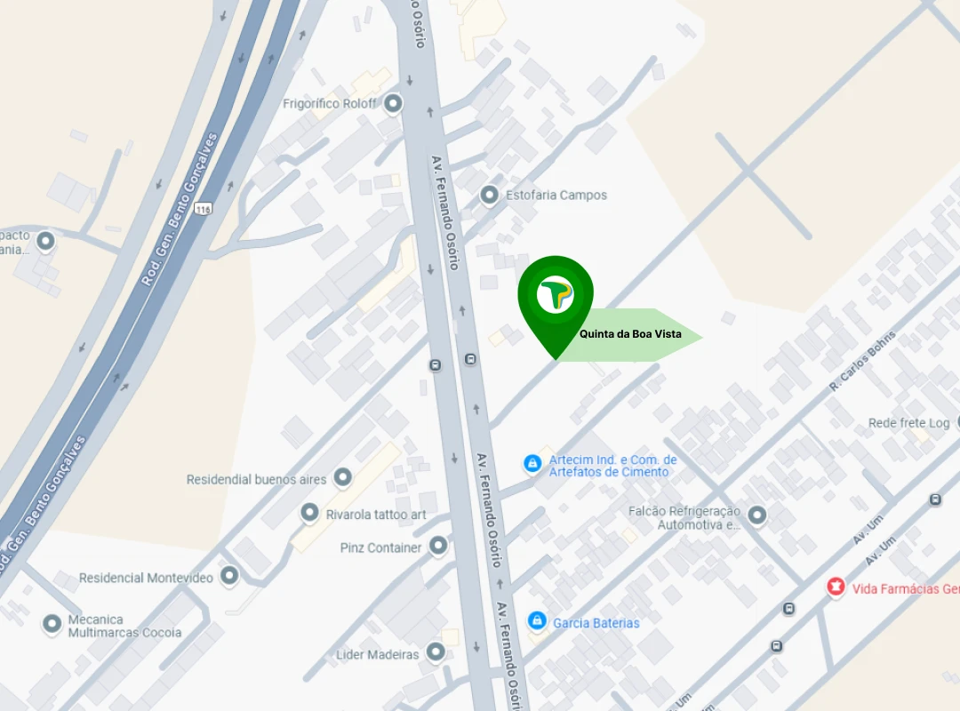 Quinta da Boa Vista Mapa